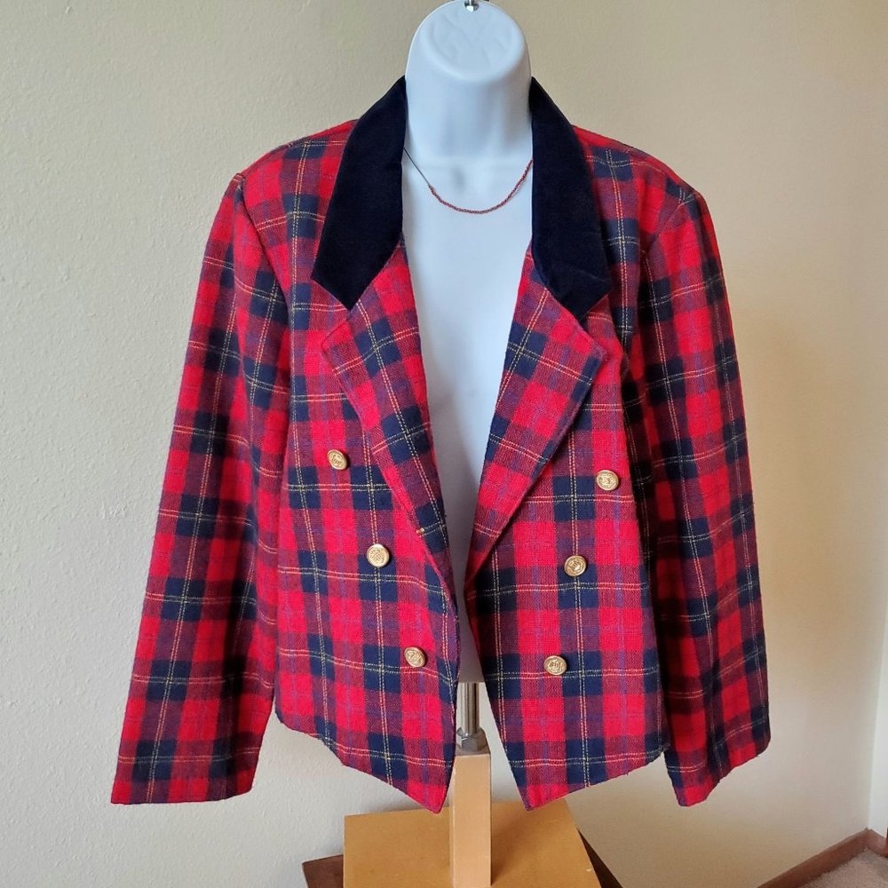 You Babes Vintage Wool Jacket, Size Medium